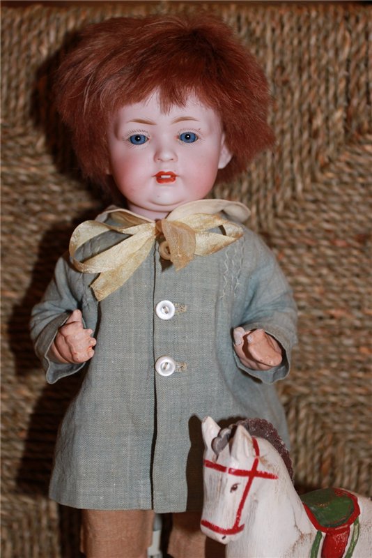 Мой первый антикварный мальчик - Bahr & Proschild молд 604 1905год (фото 8)