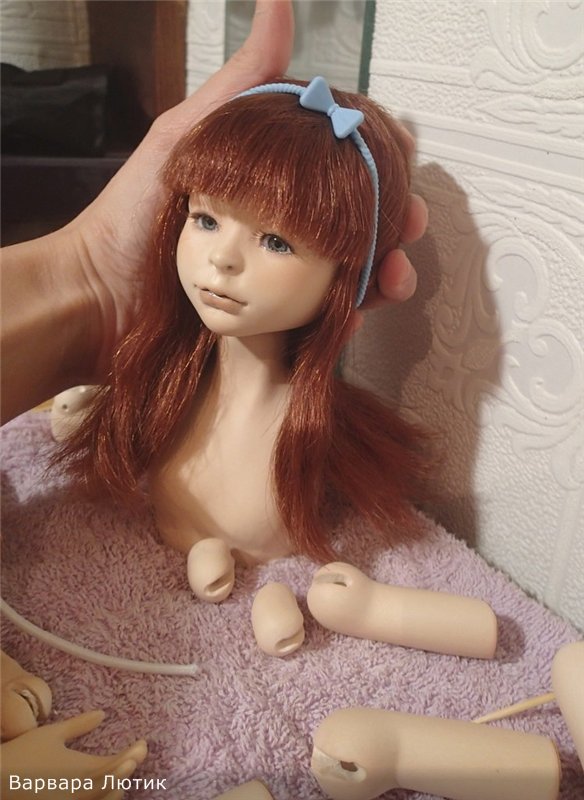 Как рождалась авторская шарнирная кукла Лилу (фото 4)