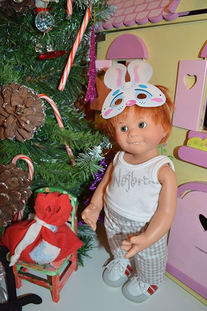 А к вам приходил Дед Мороз? Вихтели Rosemarie Anna Muller