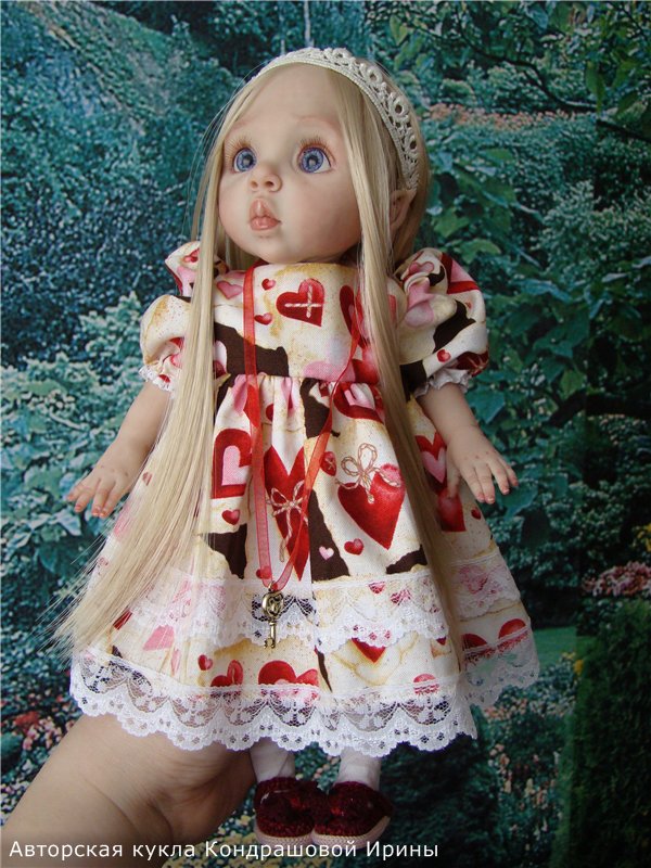 Сказочная девочка на заказ. Авторская кукла Кондрашовой Ирины