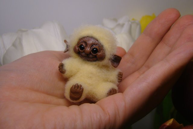 Кто-то весенний. Авторская игрушка Ольги Чернухо (фото 7)