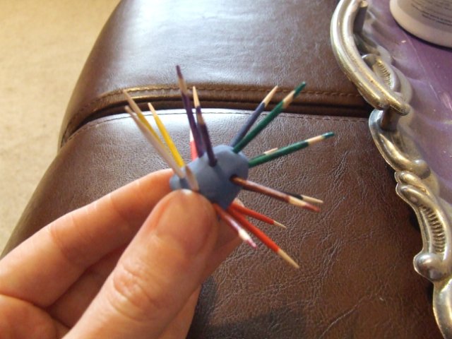 Мастер-класс "Создание принадлежностей для художника. Масштаб 1:12"