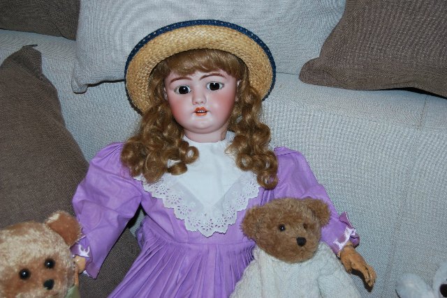 Моя новенькая принцесса 1079, антикварная кукла от German SH Саймон Halbig