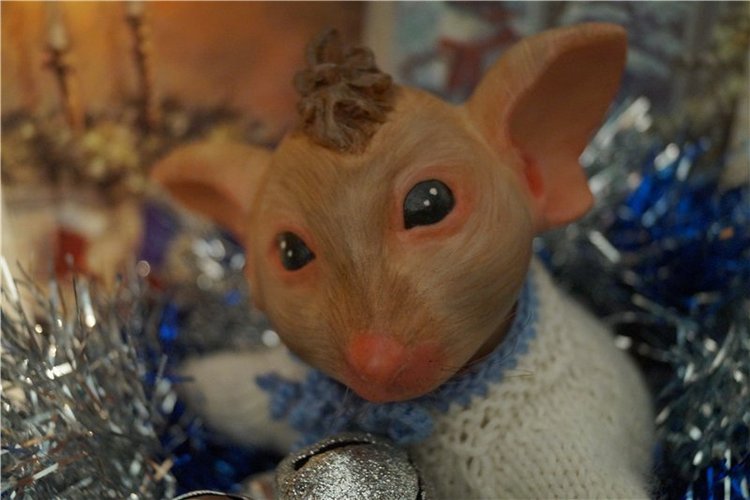 Мышонок реборн Карандашик-Mouse Mascot от скульптора Sylvia Manning | Бэйбики Мышонок реборн Карандашик-Mouse Mascot от скульптора Sylvia Manning (фото 7)
