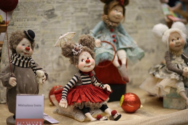 Великолепие выставки "Искусство Куклы" 11 декабря 2015 г