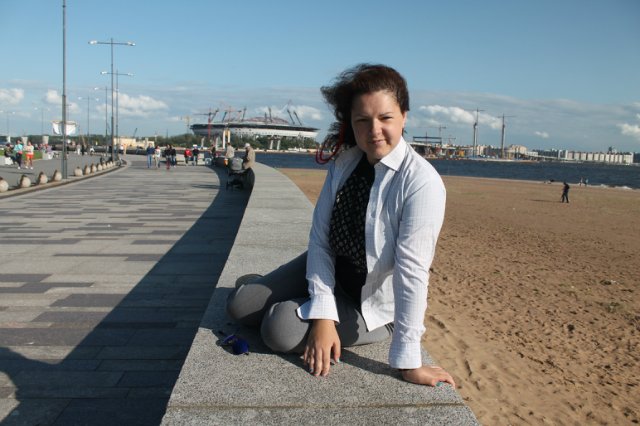 Парк 300-летия Петербурга. Летняя прогулка с Мишелем. Очень много фото