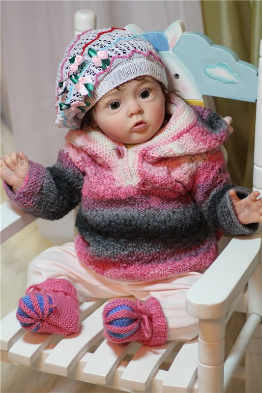 Татка - малышка реборн из молда Тиффани от Натали Блик