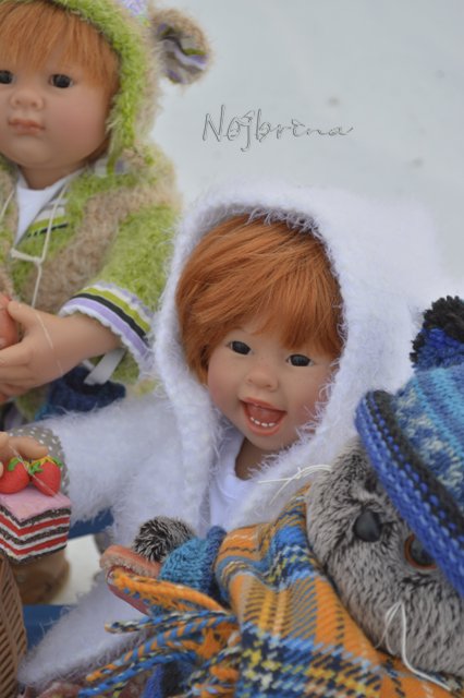 Двое в санках, не считая кота...Вихтели Rosemarie Anna Muller