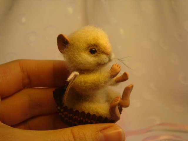 Приятная мелочь. Авторская игрушка валянием Ольги Чернухо