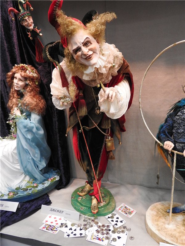 Экскурсия в страну чудес… Авторская кукла. Москва, Тишинка 2016