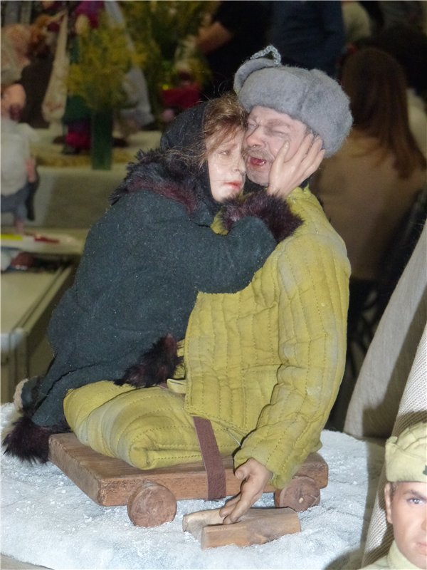 Экскурсия в страну чудес… Авторская кукла. Москва, Тишинка 2016