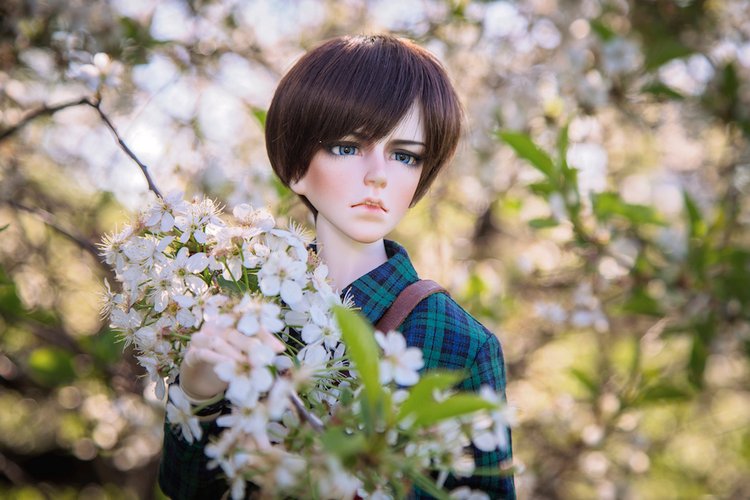 Под цветущими яблонями — Фотоистории с куклами BJD (БЖД): сериалы (фото 7)