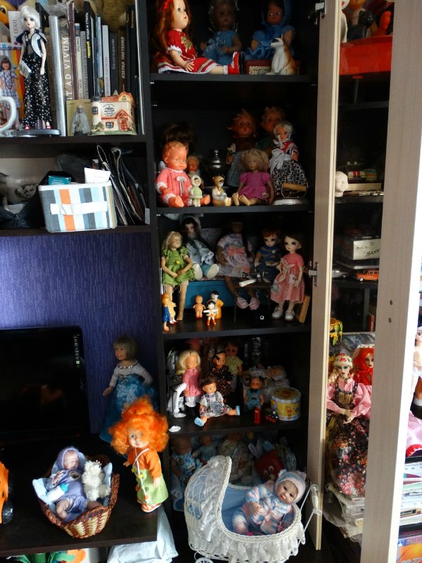 Где всё это умещается? Или моё кукольное царство