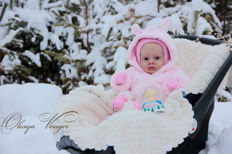 Моя Хлоя, мой любознательный Совенок, кукла реборн Олеси Венгер