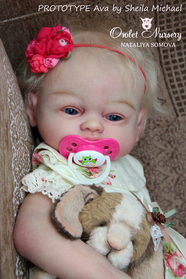Сильвия - мой прототип Ava от скульптора Sheila Michael. Кукла реборн Наталии Сомовой