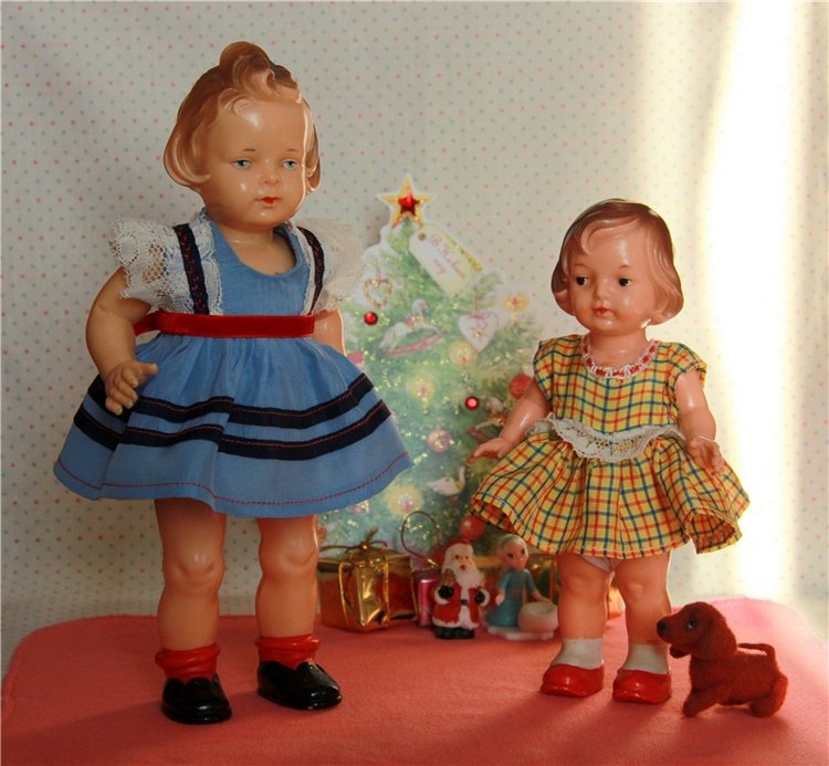 Сестрёнки — Винтажные куклы ГДР (Немки): Бигги