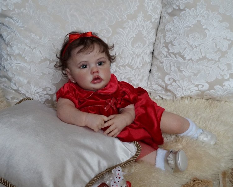 Я назвала ее Scarlett. Кукла реборн Наталии Коноваловой