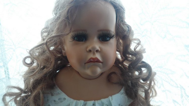 Фарфоровая кукла от Hildegard Günzel | Бэйбики Фарфоровая кукла от Hildegard Günzel