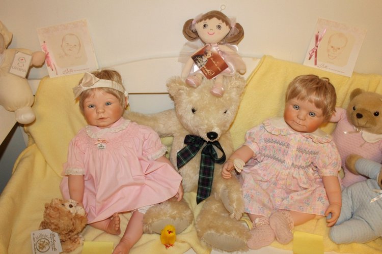 Пасхальная встреча в магазине кукол Гюнзел 2017. Куклы разных авторов