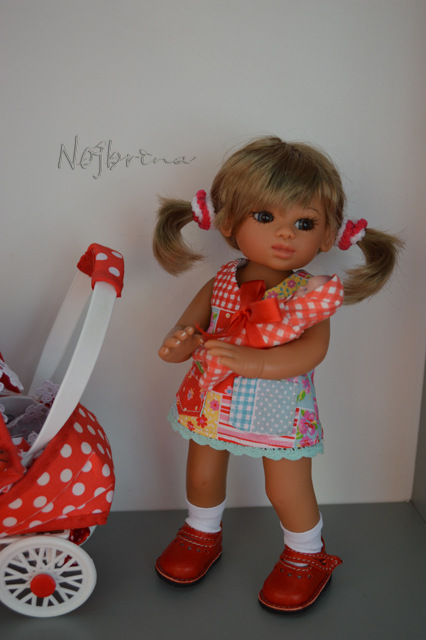 Линда из Berliner Rasselbande. Кукла от Габриелы Мюллер