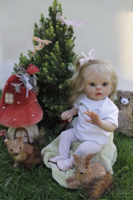 Моя сказочная девочка Луна от Ольги Ауер, Olga Auer