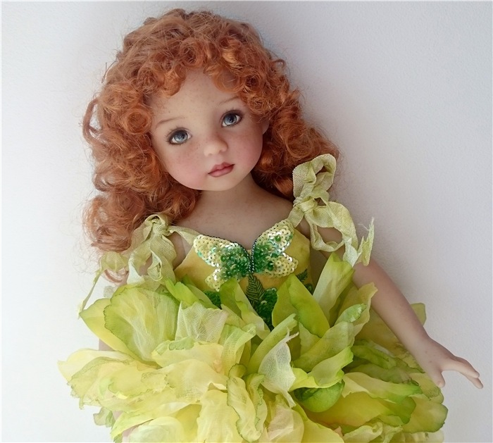 Мои пионы, Мона — Куклы Dianna Effner (Эффнер) из винила: Little Darling