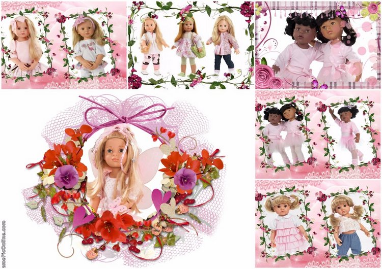 Магнитики для холодильника с куколками Готц (фото 2)