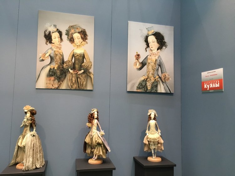 Выставка кукол в Гостином дворе - декабрь 2017 - мой взгляд - часть 2