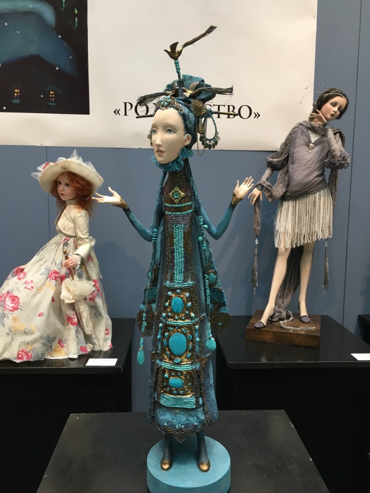 Выставка кукол в Гостином дворе - декабрь 2017 - мой взгляд