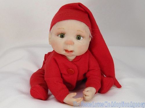 Детки - куклы OOAK — Авторские миниатюрные куклы: лепка