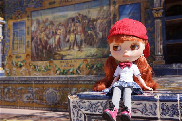 Испанский калейдоскоп. Часть 3. Севилья. Встреча любителей Blythe. Мадлен больше не одна