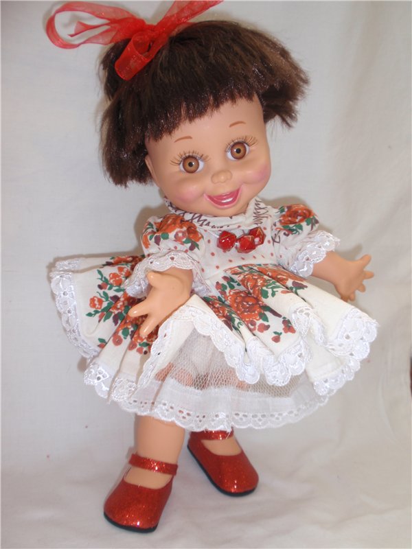 Нарядные фейсинки — Одежда и обувь для кукол своими руками: фото (фото 6)