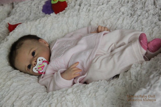 Девочка Кристочка... Куколка реборн Виктории Вишни