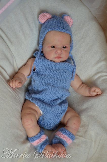 Малыш реборн Платоша, автор Маша Силукова