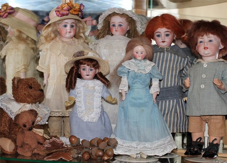 Alt, Beck & Gottschalck Dolls, молд 1044. 1880 год