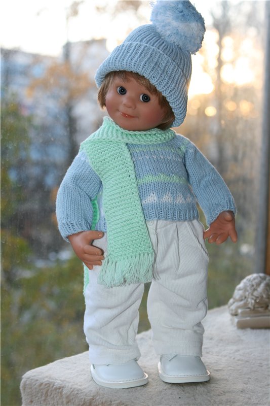 Сладкая парочка - зефирчик с шоколадом или Лука и Штрубеллина, студийные вихтелята Rosemarie Anna Muller