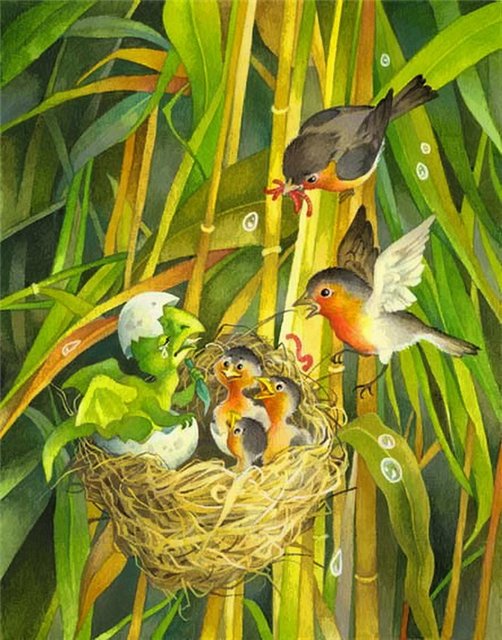 Художник Ольга Ионайтис и ее волшебные иллюстрации (фото 4)