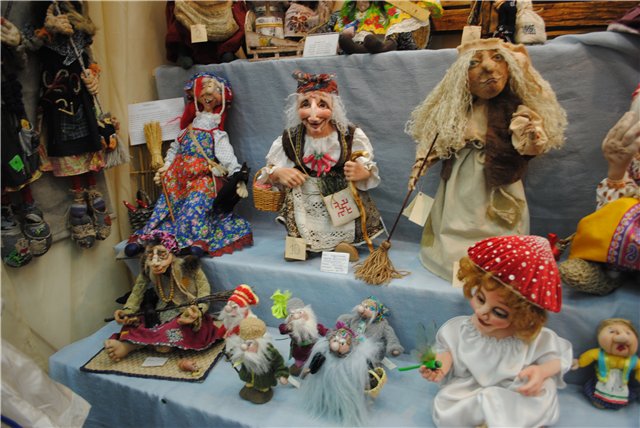 Выставка на Тишинке "ГРАНД ТЕКСТИЛЬ" 2014. Страна Мастеров. Текстильные игрушки, куклы, авторская одежда