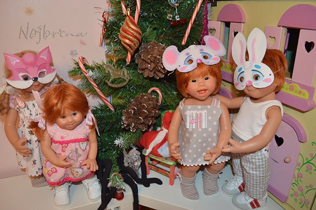 А к вам приходил Дед Мороз? Вихтели Rosemarie Anna Muller