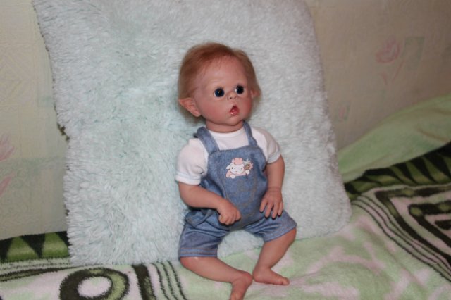 Кукла реборн эльфик Максимка из молда Офелия, от Абахтимовой Алёны (фото 7)