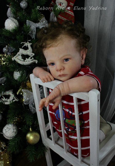 Ян, мой ЯНварский эльф. Куклы реборн Елены Ядриной (фото 5)