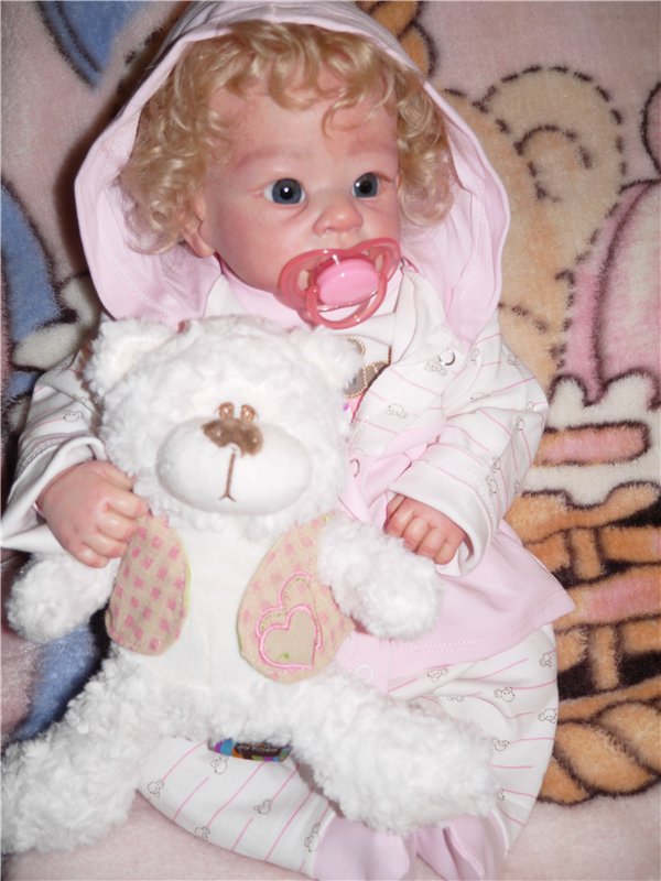 Моя Холли из молдика Holly от скульптора Linda Murray. Кукла реборн Натальи Фединой, Baby-Zest