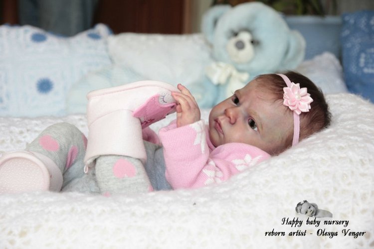 Моя Миша , Мишенька, Мишель! Кукла реборн Олеси Венгер (фото 9)