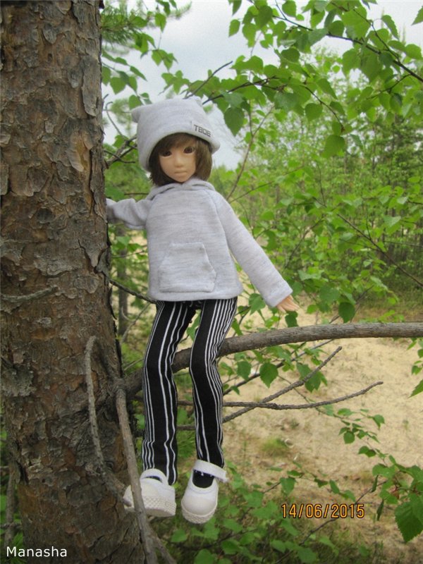 Динкина прогулка — Гибриды шарнирных кукол (не БЖД): подбор тела