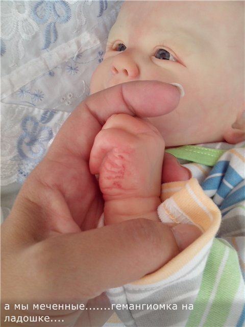 Кукла реборн Улыбашка от Фабера