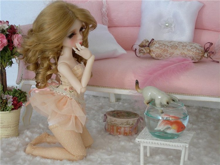 Прекрасной юности волшебные мгновения... Маленькая Антуанетта (Khöl от Dust of Dolls)