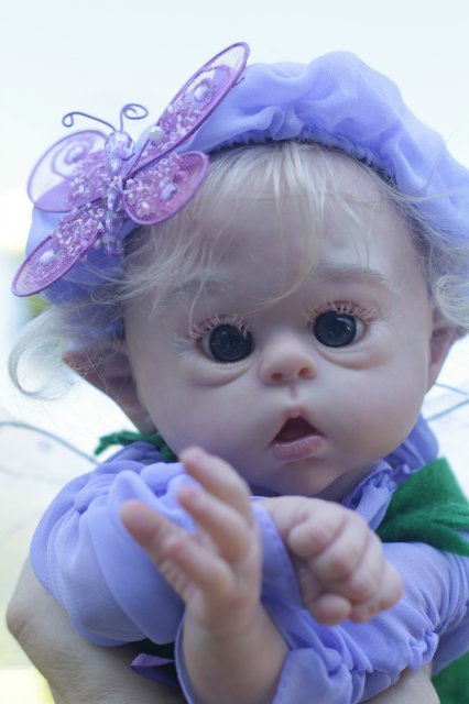 Офелька-стрекоза, куклёныш реборн Элины Кудрявцевой