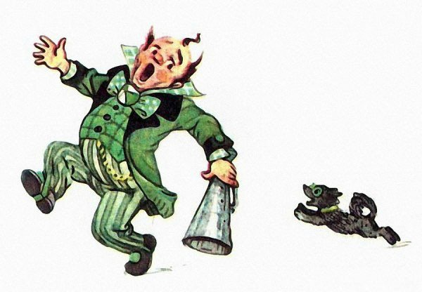 Скажите, как его зовут или Главный иллюстратор изумрудного города. Карабас-пати ко дню рождения Леонида Владимирского