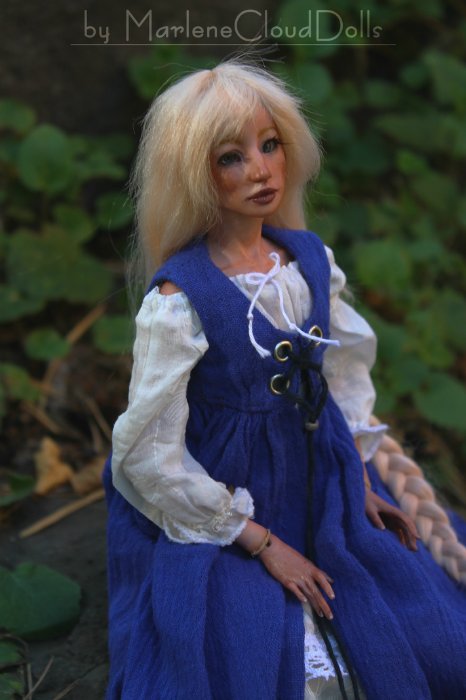 Авторская кукла, Рапунцель (фото 8)