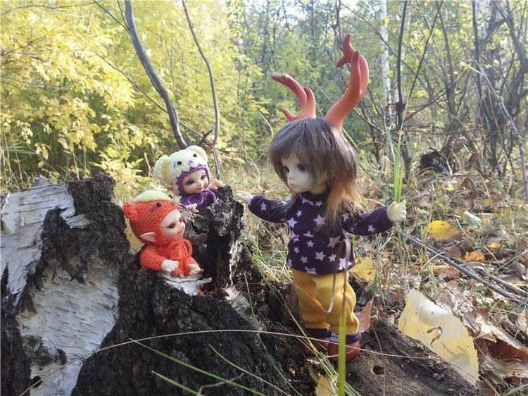 Осенний олененок — Куклы Fairyland (ФэйриЛэнд): BJD (БЖД)